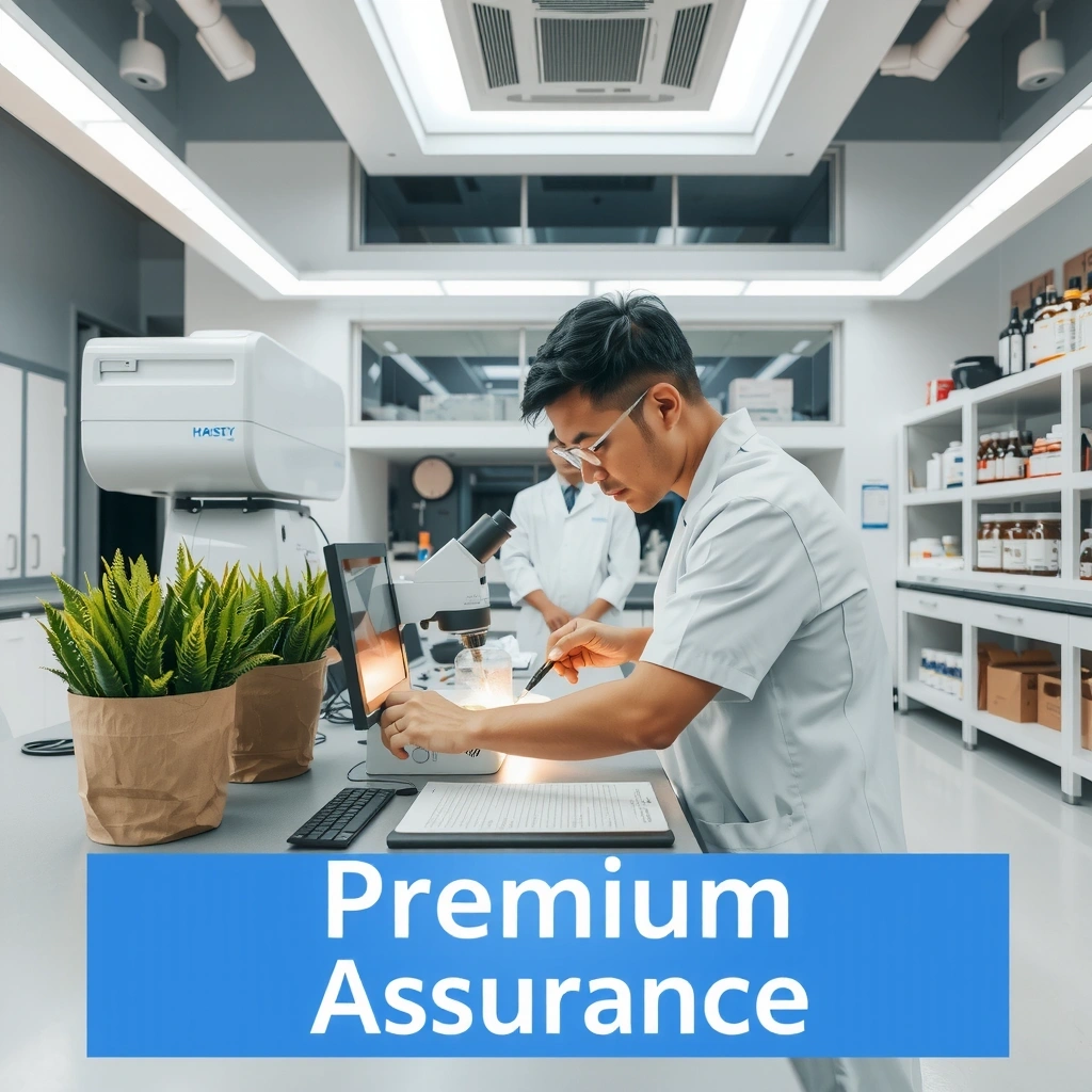 Quality assurance and premium ingredients