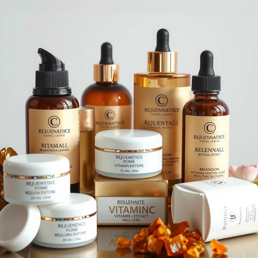 Rejuvenating Skin Care packaging